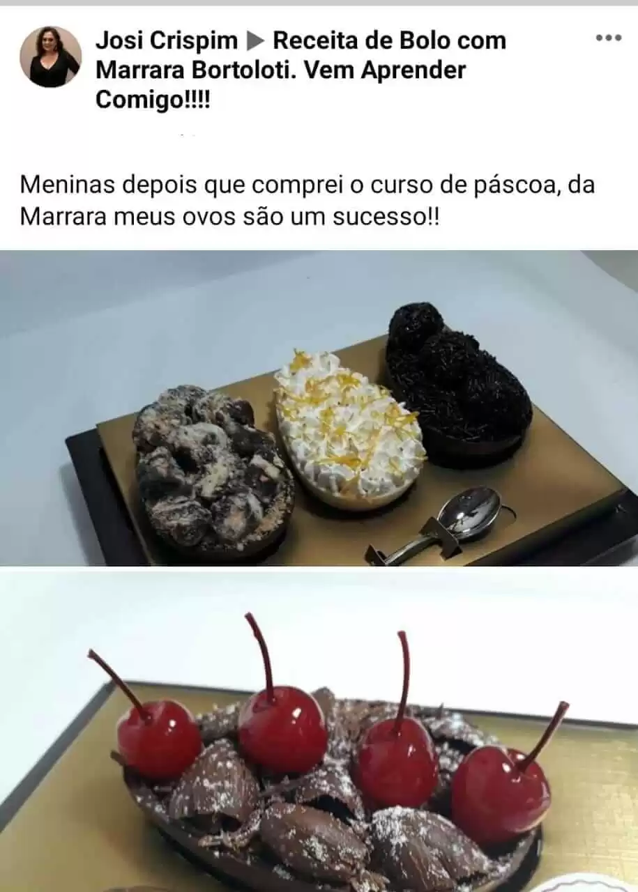 Ovo de colher com recheio